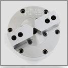 Stationary Air Chuck 2-jaw w/ Thru-Hole 